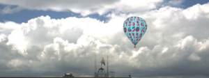 Himmel mit Schauerwolken (Cumulus Congestus)