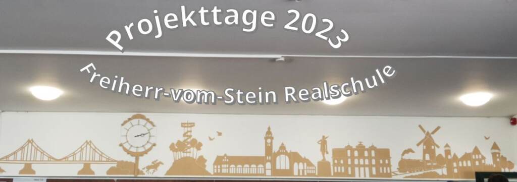 Projekttage Freiherr-vom-Stein-Realschule Skyline Krefeld