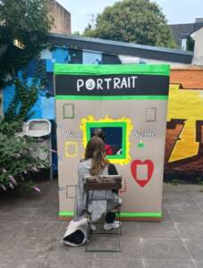 Porträt Automat