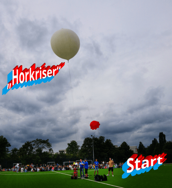 Beitragsbild Start des "Horkriser" Ballons